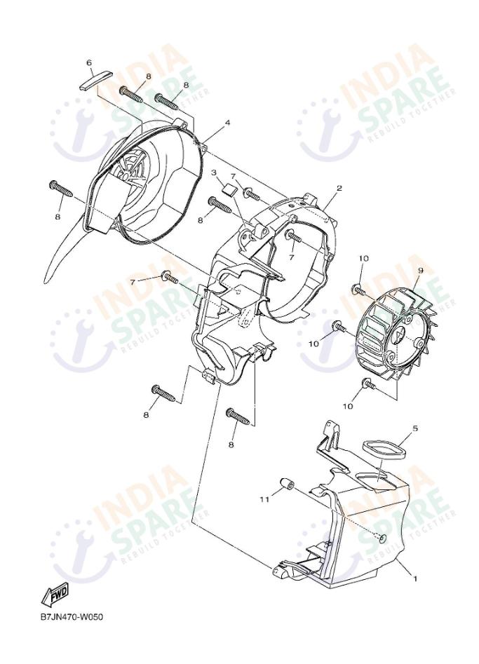 AIR SHROUD & FAN